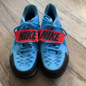 Nike track field shoes.